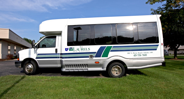 Wheelchair accessible bus